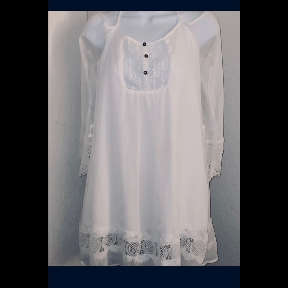 Dress by Purple Snow - Ladies Size M~ Cream